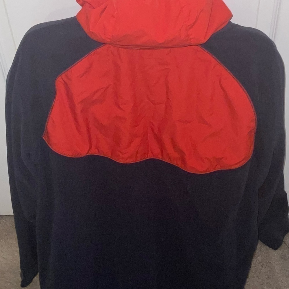 Nike NSW Polar Fleece Wind-runner 929114 451 Navy/White-Red New Men's Size 2XL - Picture 6 of 8